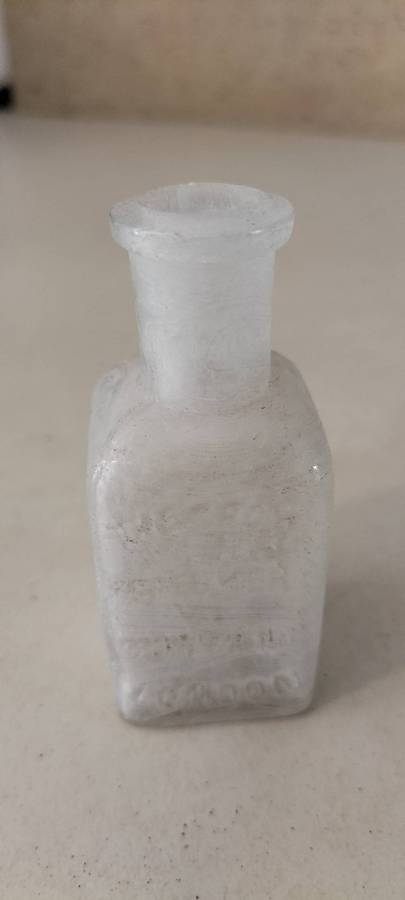 Extremely Rare Circa 1880 The Crown Perfumery London Perfume Bottle