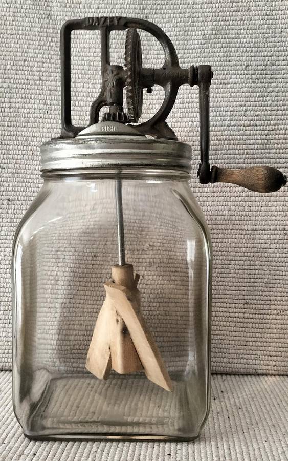 A Magnificent Complete and Working Vintage Dazey No 40 Butter Churn