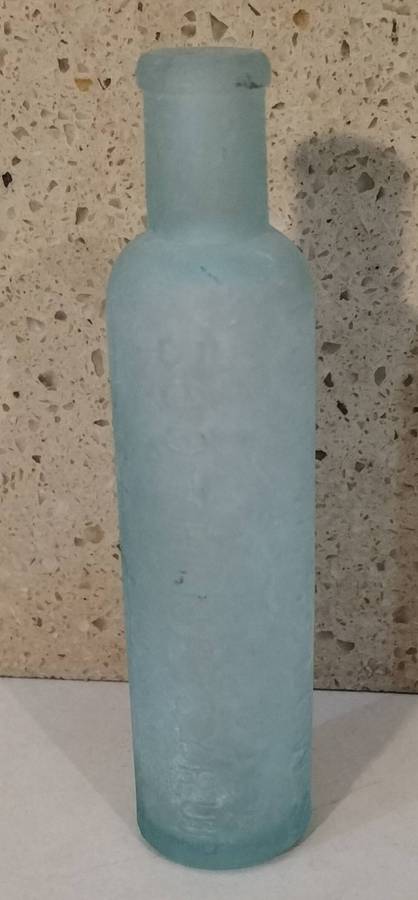 165 Years Old Extremely Rare 1860 Curtis & Perkins Proprietors Soothing Syrup Bottle