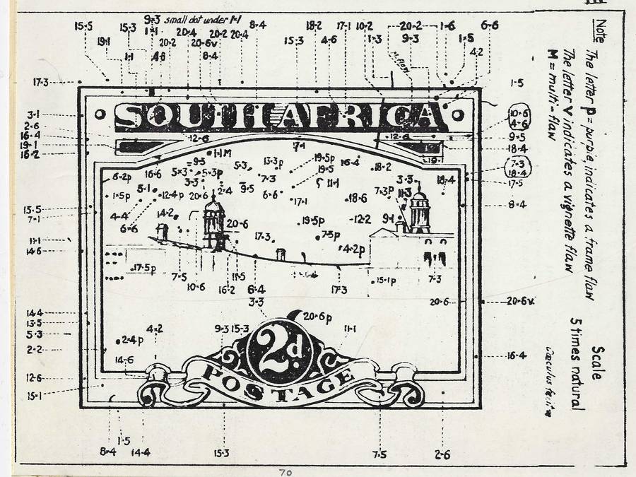 Union Reconstructed Plate III 2d Roto with notes.