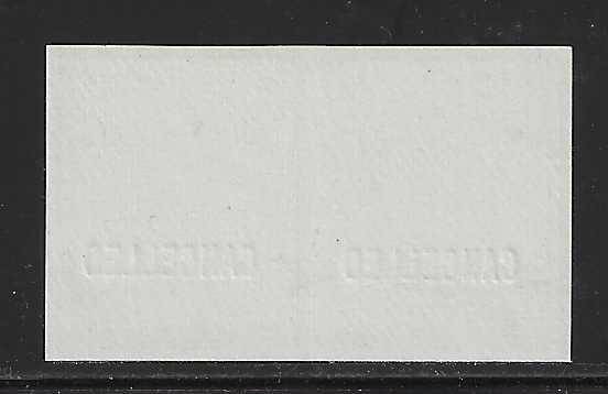 Cape 1872 five shillings IMPERF PROOF pair overprinted `CANCELLED`. See below.