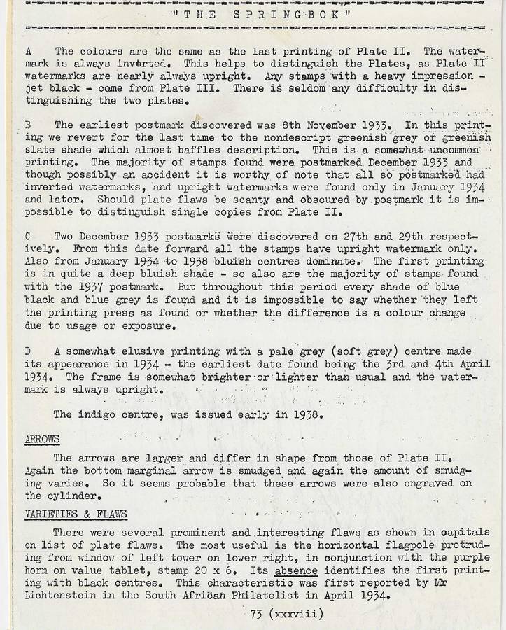 Union Reconstructed Plate III 2d Roto with notes.