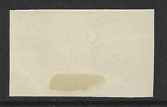 Union 1926 London Imperf 1d red and black Plate Proof pair. Rare.
