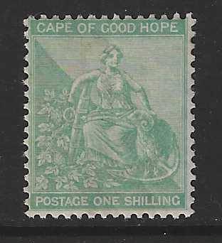 Cape 1885 SACC 48 MNH. CV R 10,000. See below.