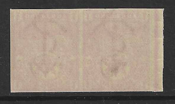 Cape 1900 Table Mountain 1d Carmine Imperf Proof pair superb MNH.
