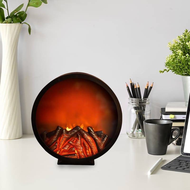32cm Electric LED Flame Effect Fireplace
