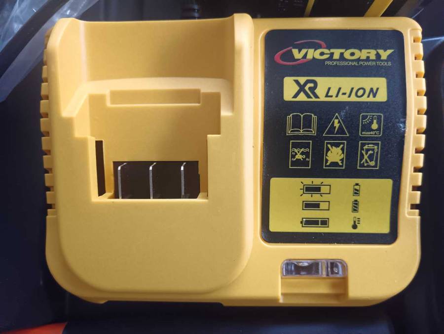 Cordless Electric Drill Set with 2 x 7500mAh Batteries