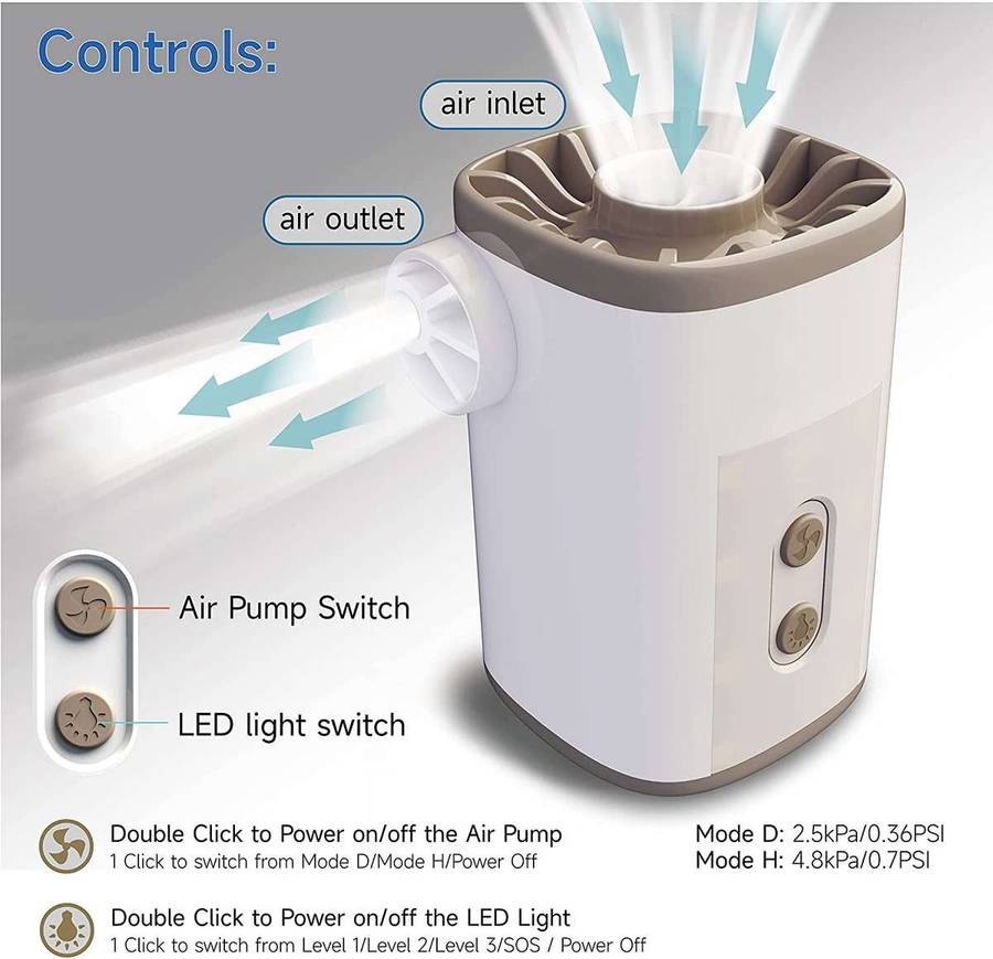 Electric Portable Air Pump