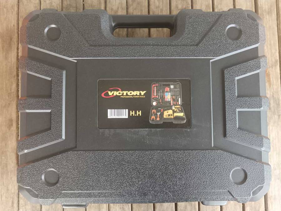 Cordless Electric Drill Set with 2 x 7500mAh Batteries