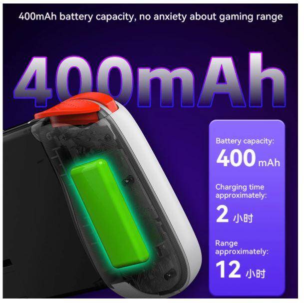 Wireless Mobile Game Controller with Dual Vibration