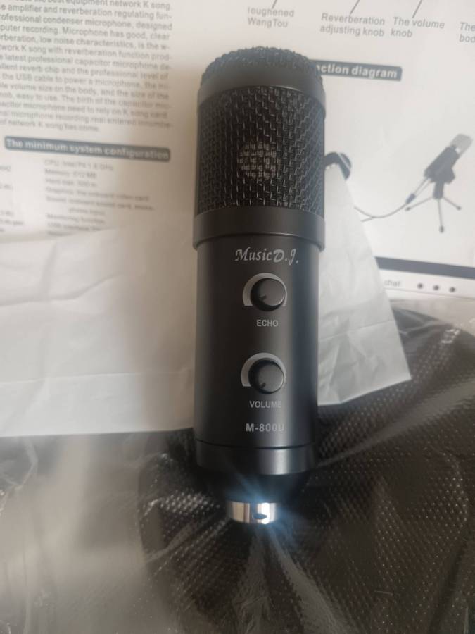Professional Condenser Microphone M-800U