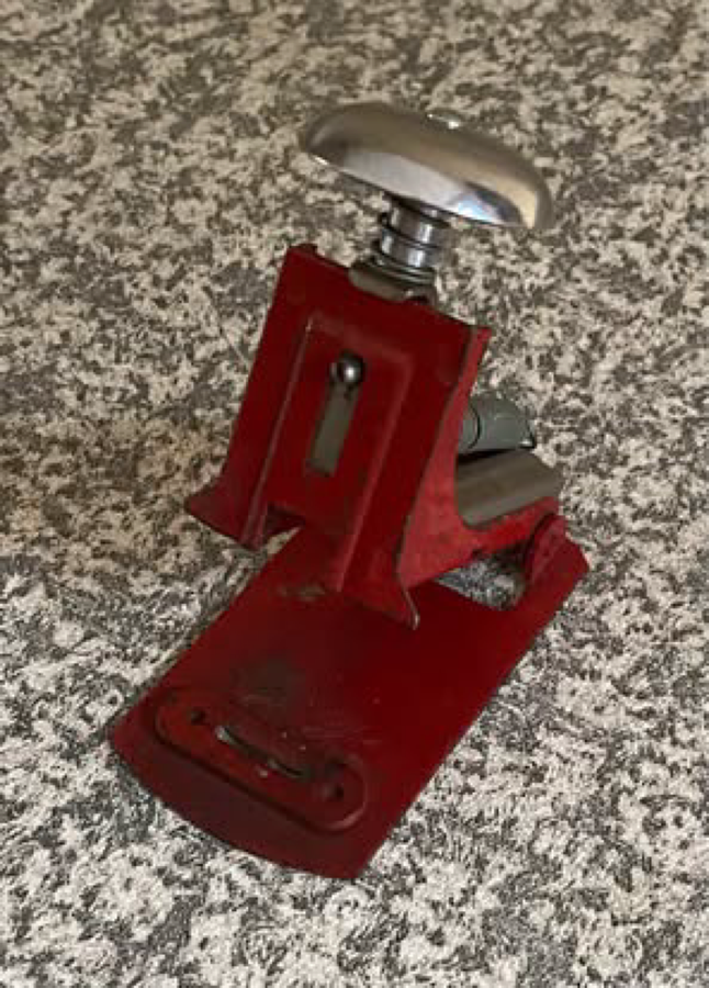 vintage Baby brand unique wire stapler press.