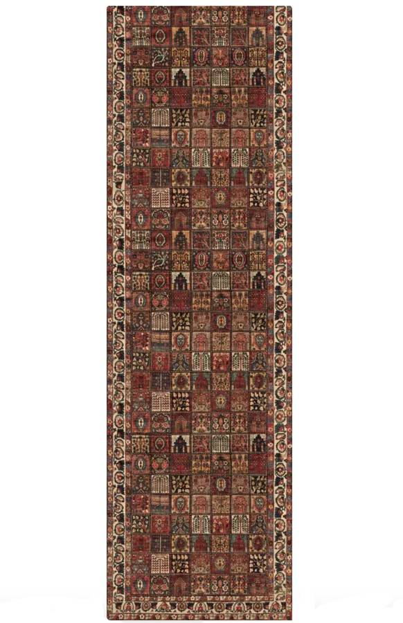 80 x 300 cm Tibetan Bakhtiari Carpet Runner- RETAIL R1600