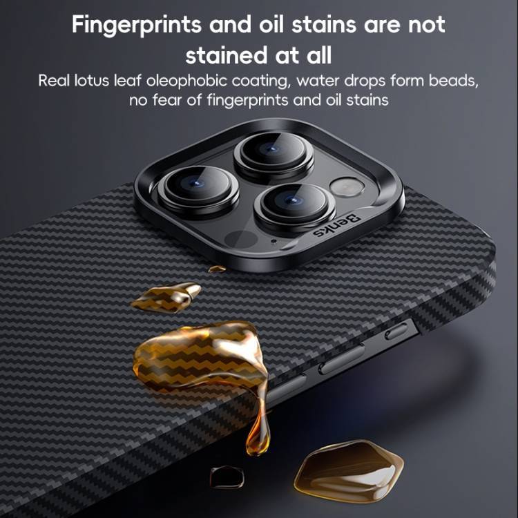 Benks Classic Kevlar 600D Fiber MagSafe Phone Case Compatible with Apple iPhone 16 Plus