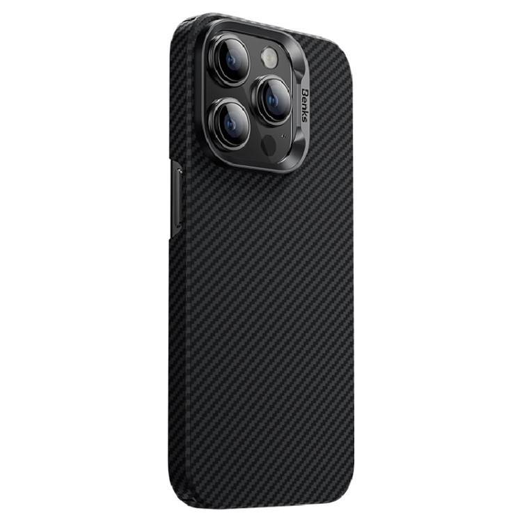 Benks Classic Kevlar 600D Fiber MagSafe Phone Case Compatible with Apple iPhone 16 Plus