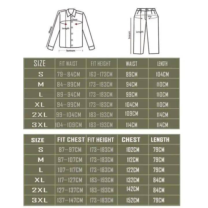 Votagoo G4 (Latest Generation) Tactical Uniform - Size XL