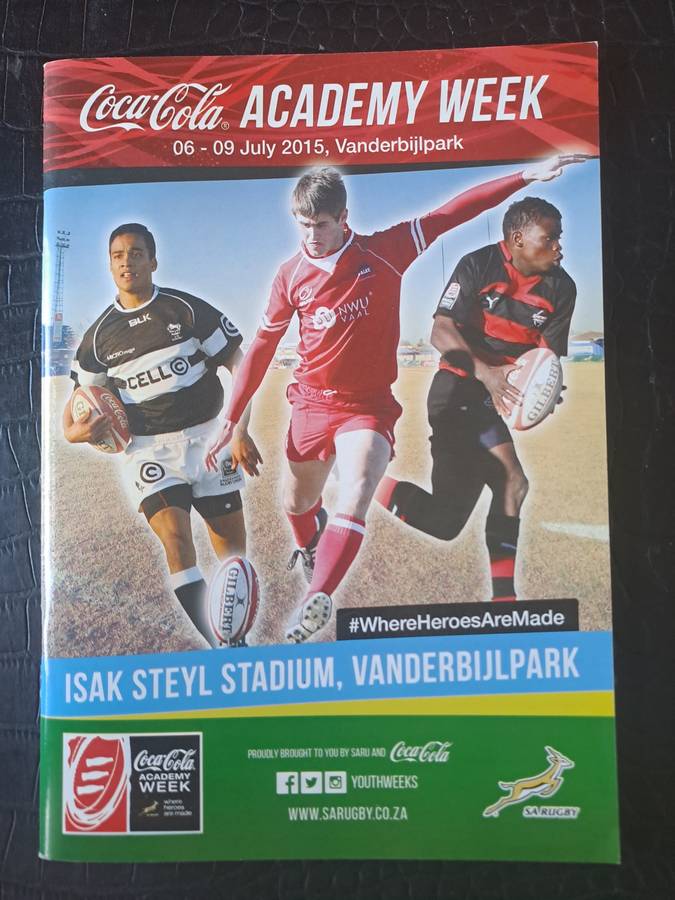 Rugby programme Academy Week -- 2015, Vanderbijl Park