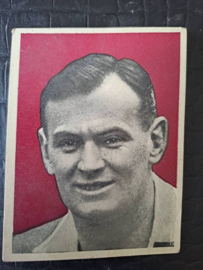 Rugby cards Springboks Cigarettes, Springboks and British Lions 1938. Bob Graves