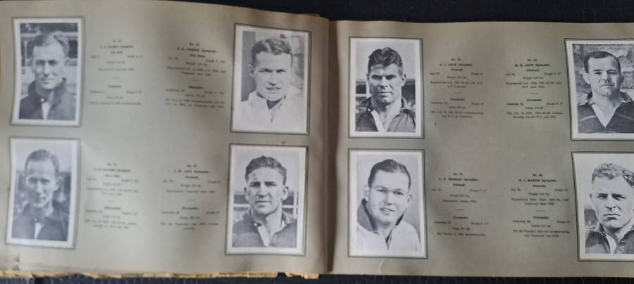 Rugby Souvenir Album. The South African 1937 Rugby Team to Australia and NZ (See below for details)