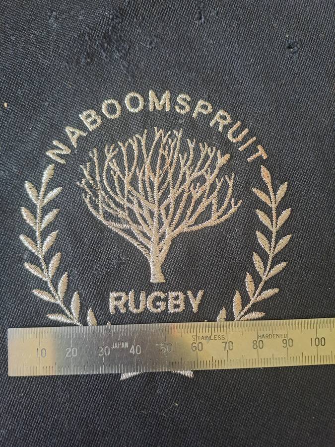 Rugby blazer badge. Naboomspruit RC. 1980s