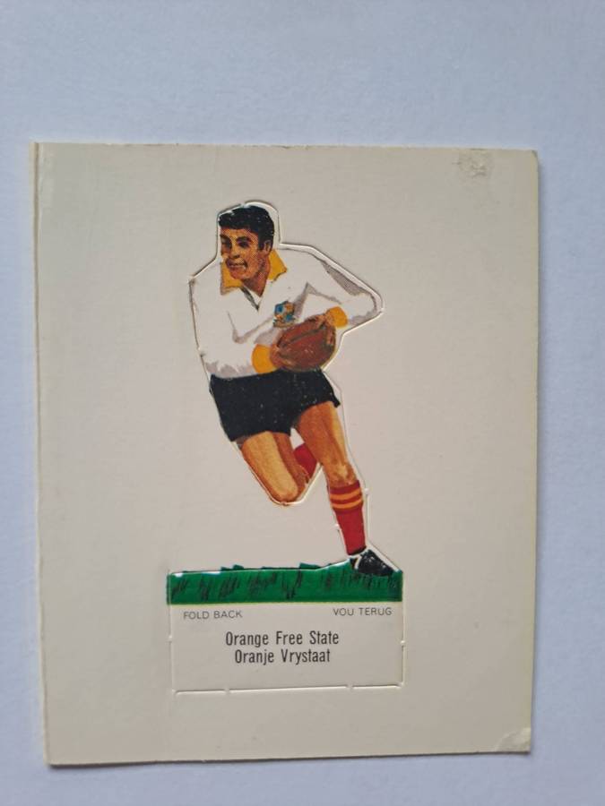 Shell Rugby Pop-ups c.1974 Orange Free State
