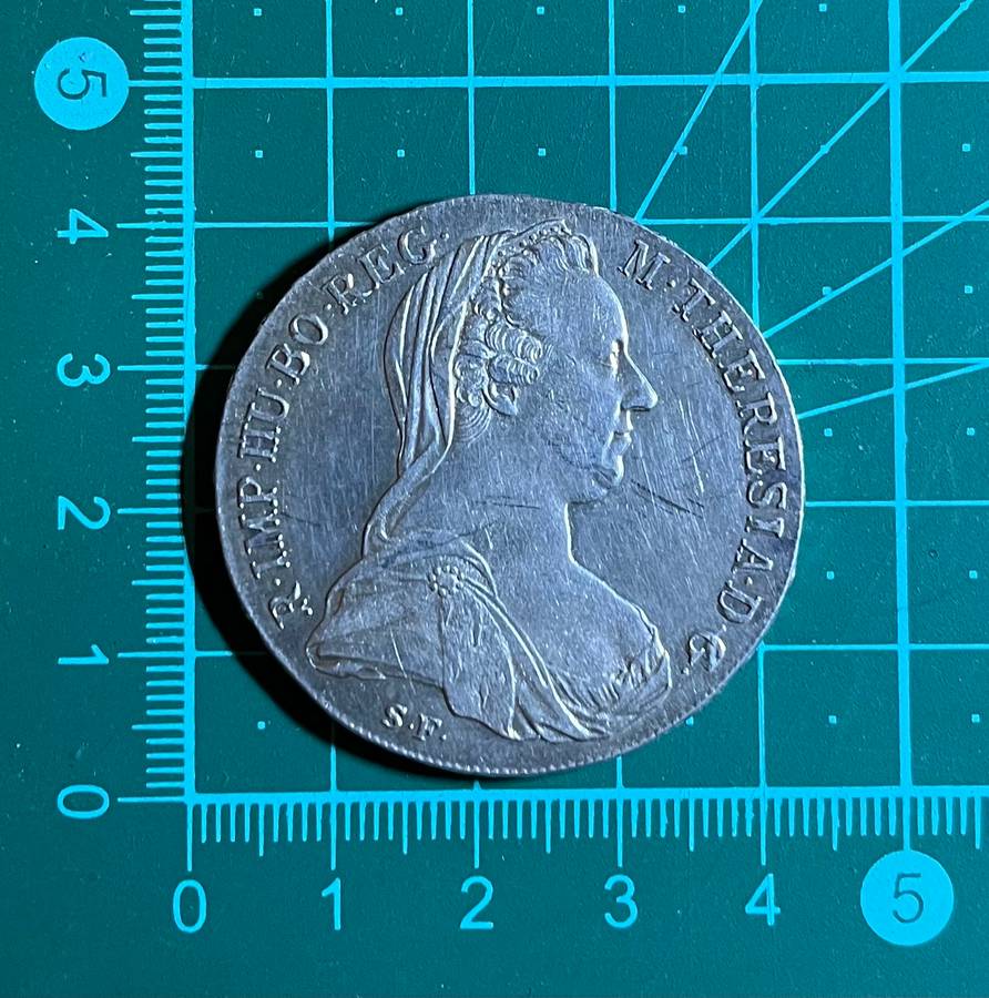 *#* Austria 1780 Silver Maria Theresa Thaler - Restrike .833 Silver