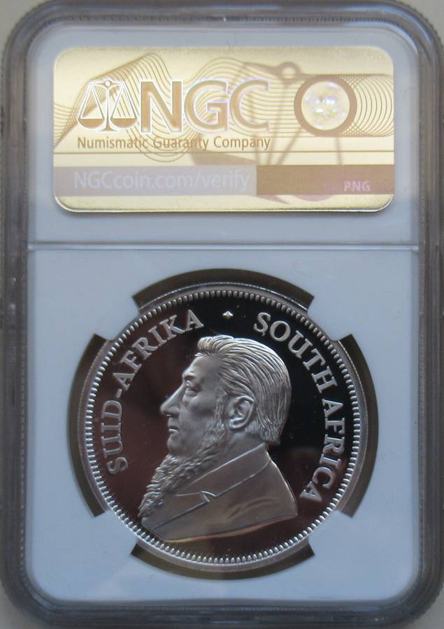 2021 Silver Krugerrand Buffalo Privy NGC graded PF69 Ultra Cameo