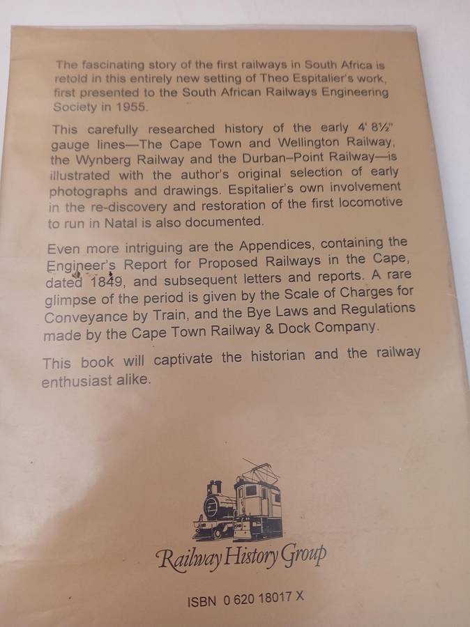 The 4'8 1/2' gauge Railways in South Africa 1845 -1873
