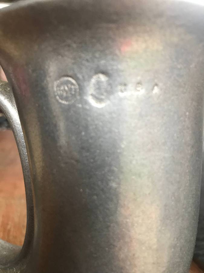 HORN TRUMPET TANKARD - RARE FIND - VINTAGE ITEM - MADE IN USA  *CRAZY R1 START *