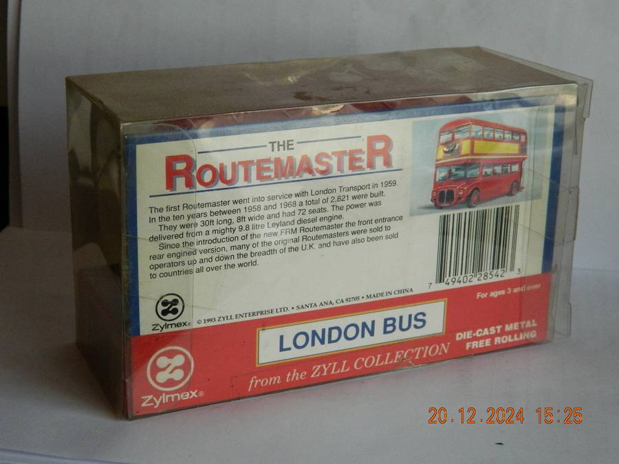 ZYLMEX  -  10  -   THE ROUTEMASTER  -  LONDON BUS