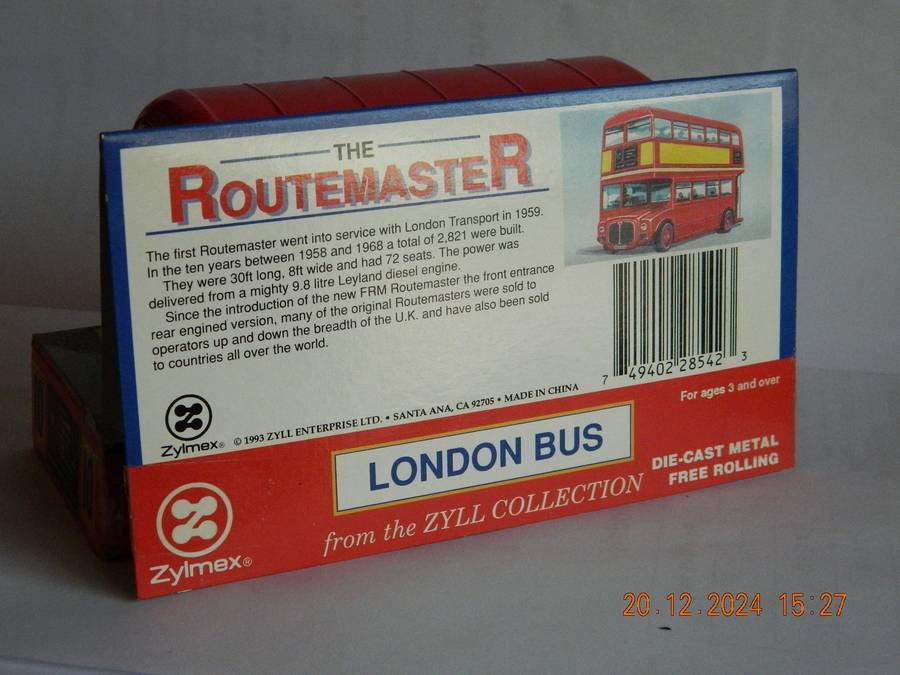 ZYLMEX  -  10  -   THE ROUTEMASTER  -  LONDON BUS