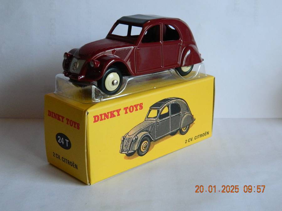 DEAGOSTINI - DINKY TOYS  -  24T  -   2 CV. CITROEN