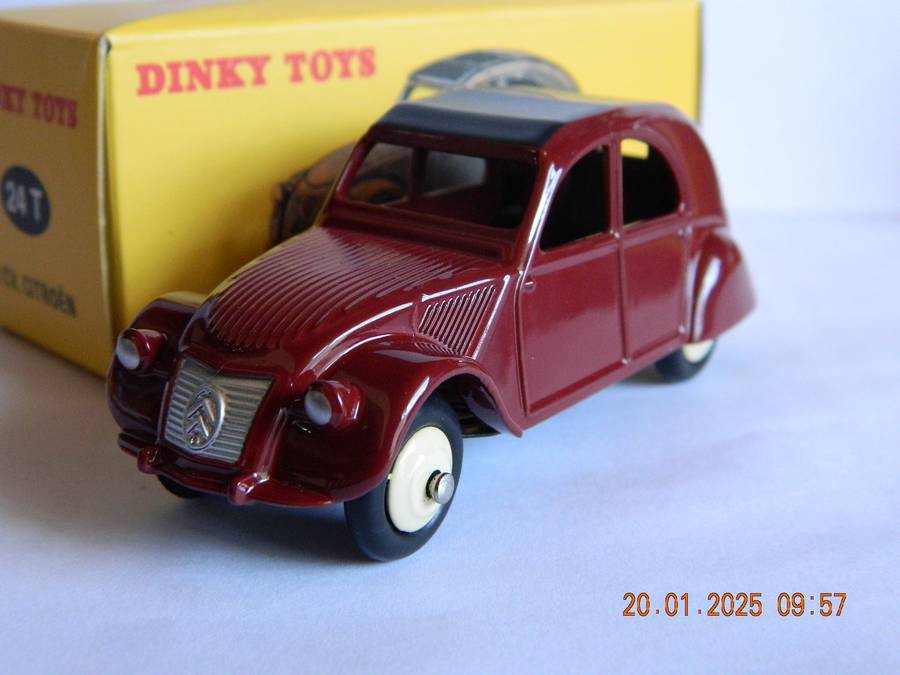 DEAGOSTINI - DINKY TOYS  -  24T  -   2 CV. CITROEN