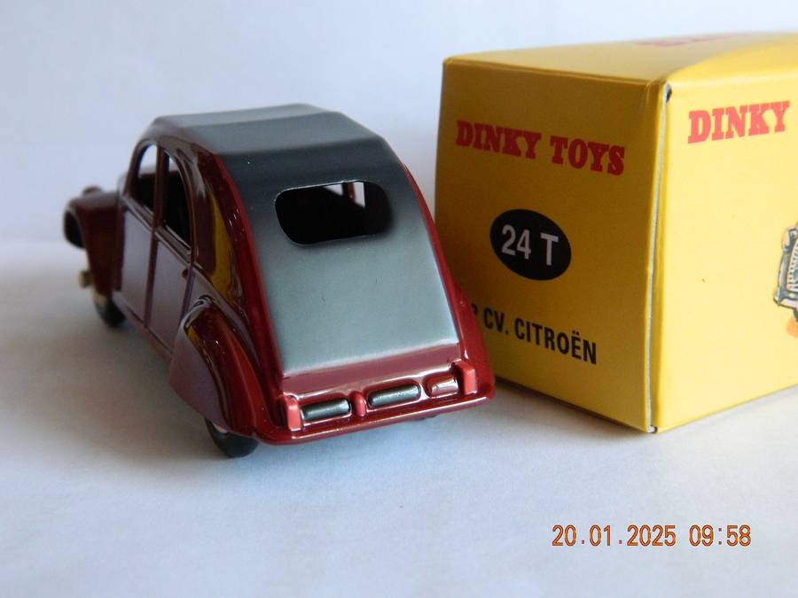 DEAGOSTINI - DINKY TOYS  -  24T  -   2 CV. CITROEN