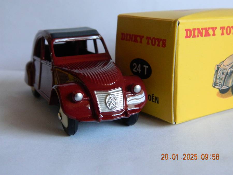 DEAGOSTINI - DINKY TOYS  -  24T  -   2 CV. CITROEN