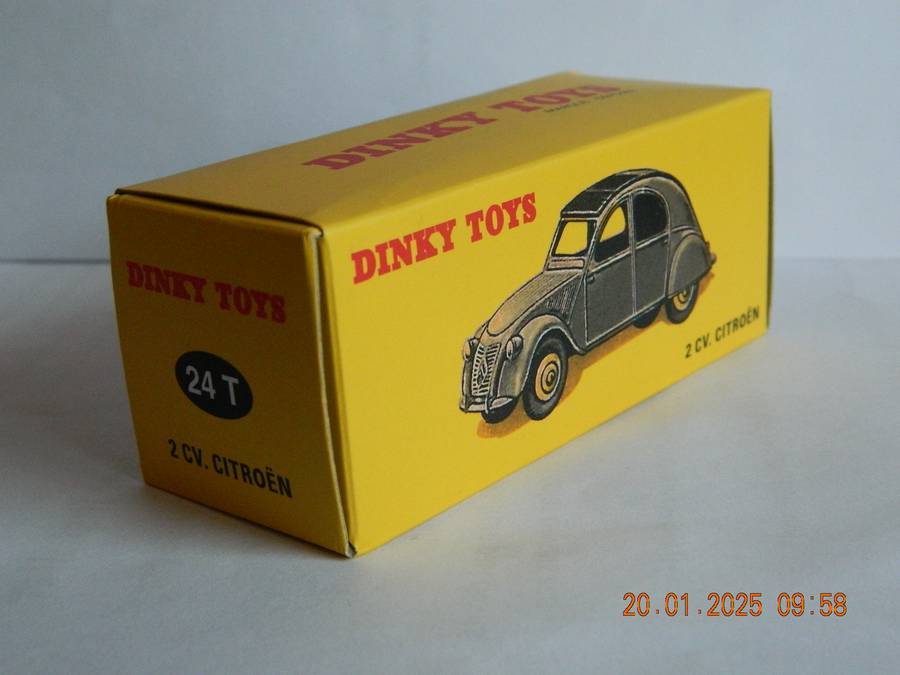 DEAGOSTINI - DINKY TOYS  -  24T  -   2 CV. CITROEN