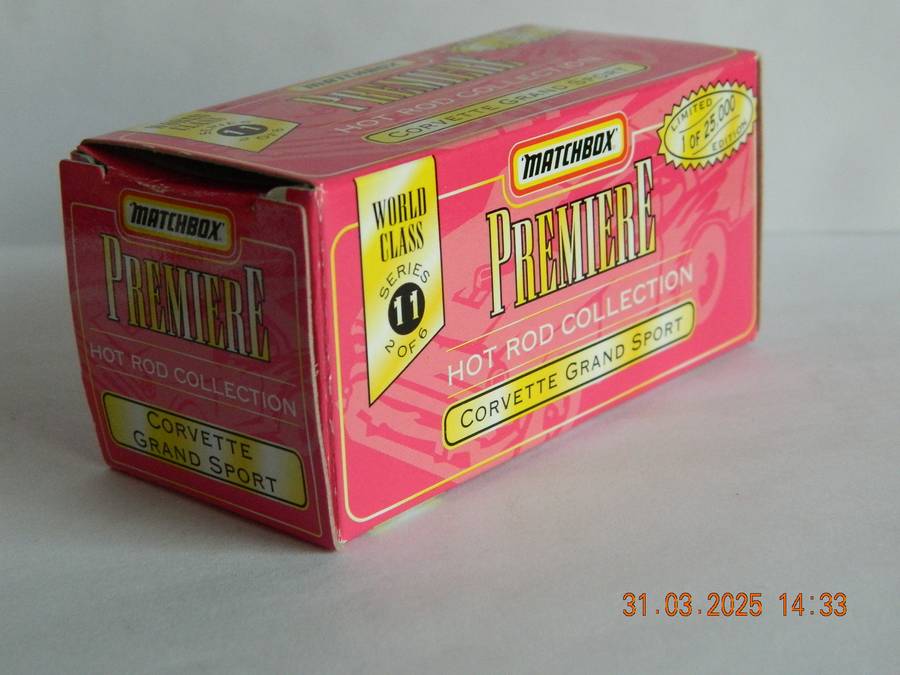 MATCHBOX  -  SERIES 11  -  CORVETTE GRAND SPORT