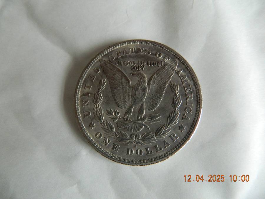 UNITED STATES OF AMERICA  -  1885  -  MORGAN ONE DOLLAR COIN