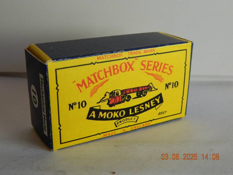 MATCHBOX SERIES  -  10   -  SCAMMELL MECHANICAL HORSE -  (75MM)