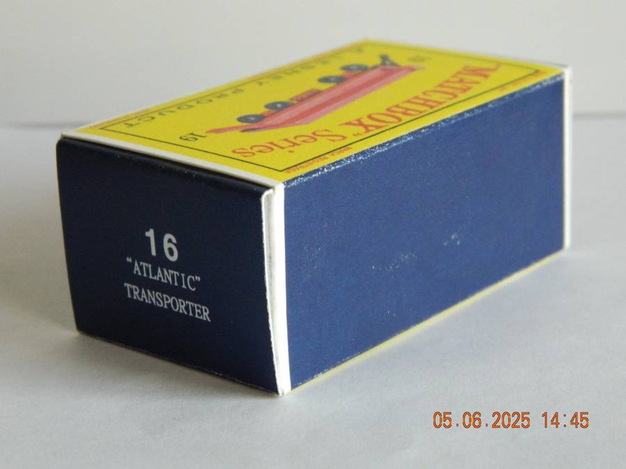 MATCHBOX SERIES  - 16  -  SUPER  "ATLANTIC"  TRANSPORTER TRAILER