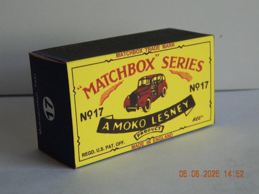 MATCHBOX SERIES  - 17  - AUSTIN FX3 TAXI