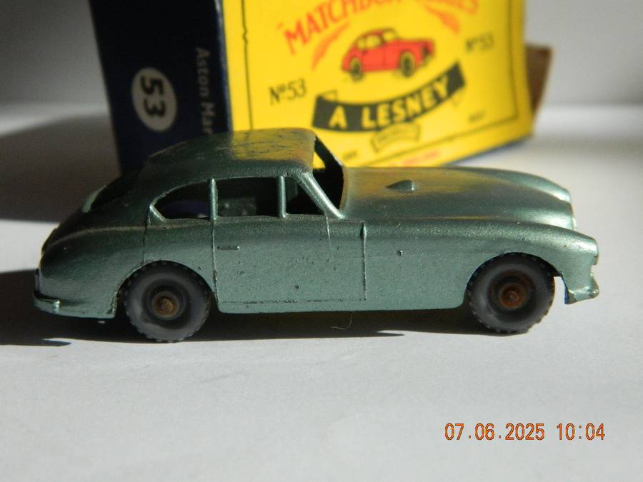 MATCHBOX SERIES  -  53  -  ASTON MARTIN  -  ORIGINAL BOX