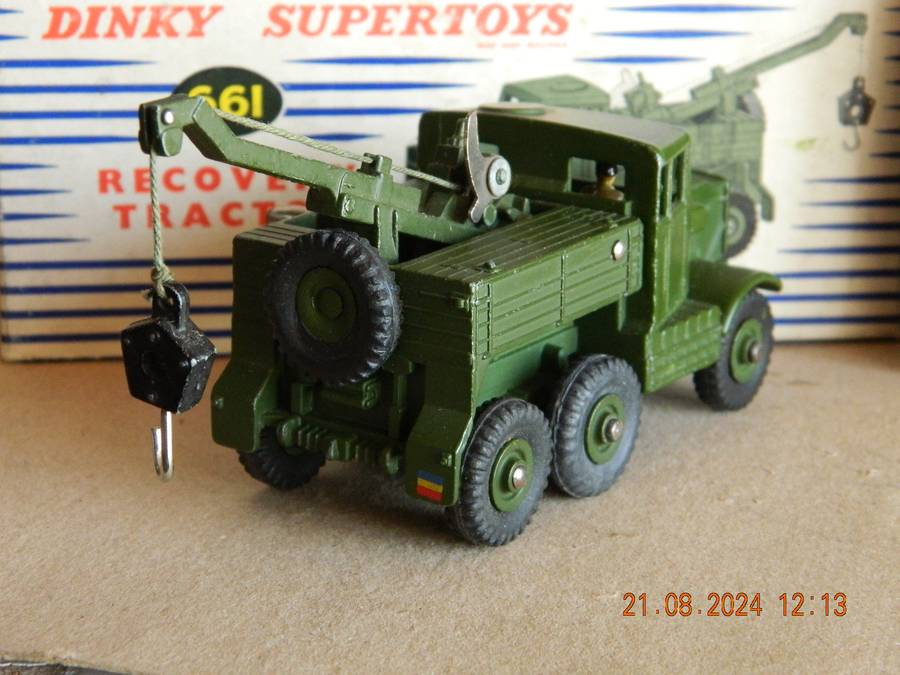 DINKY  SUPER TOYS  -  661  -   RECOVERY TRACTOR