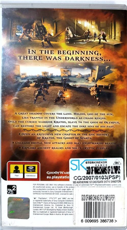 God of War - Chains of Olympus (PSP)