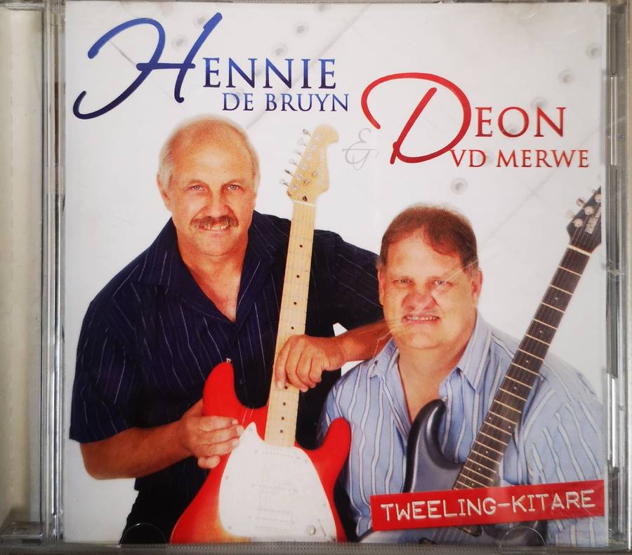 Boeremusiek - Hennie de Bruyn & Deon vd Merwe - Tweeling-Kitare (CD)
