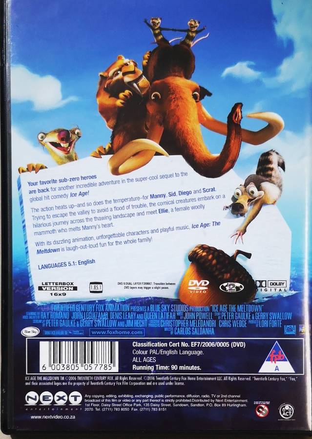 Ice Age 2 (DVD) [New]