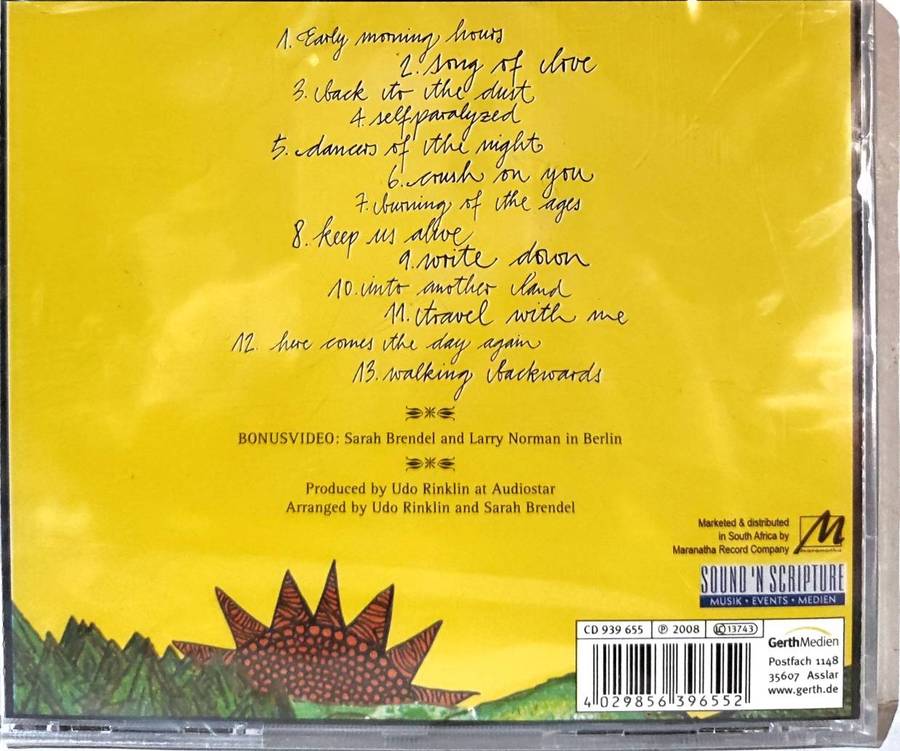 Sarah Brendel - Early Morninghours (CD) [New]