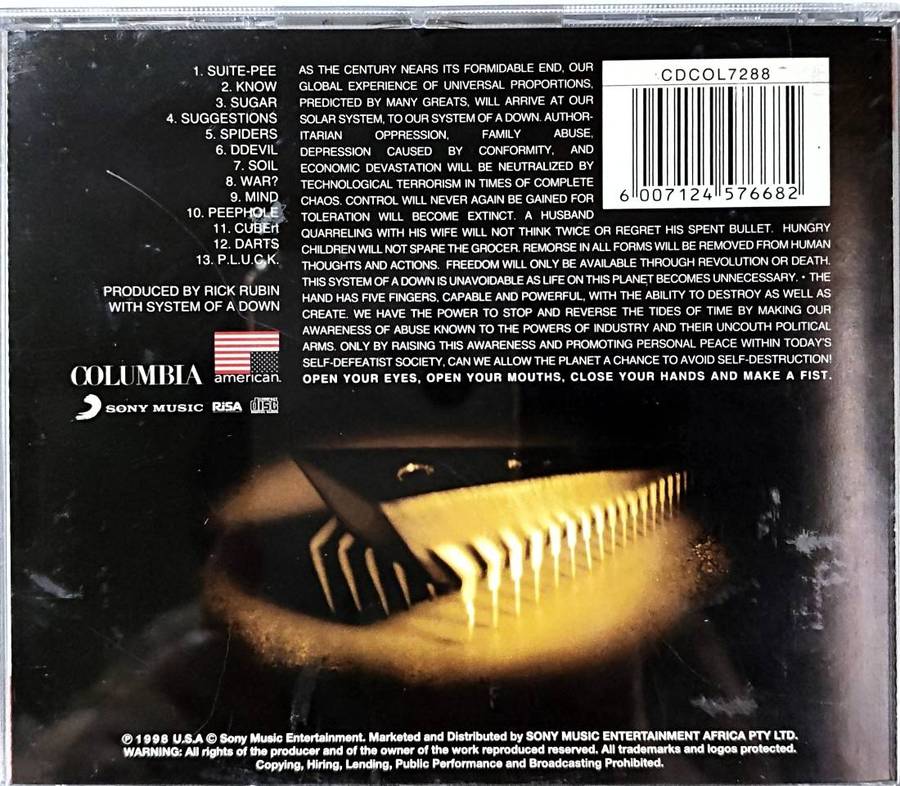 System of a Down - System of a Down (CD)