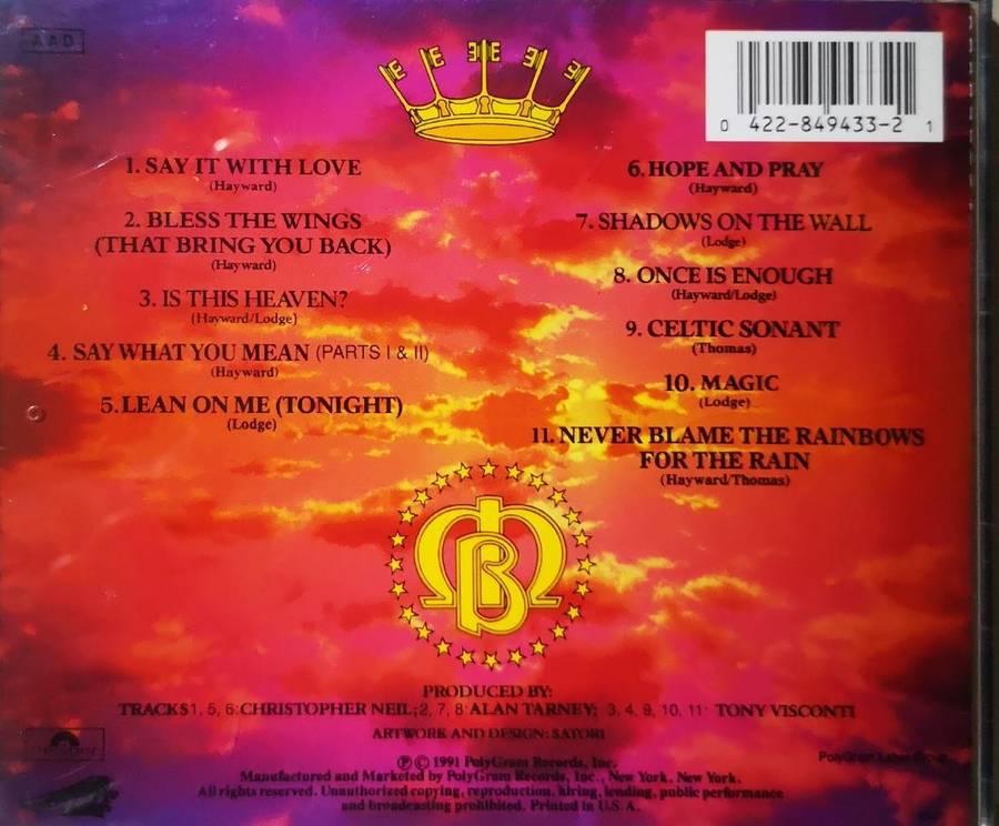 The Moody Blues - Keys Of The Kingdom (CD)