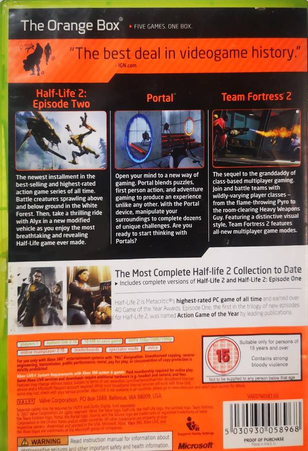 The Orange Box (XBOX360)